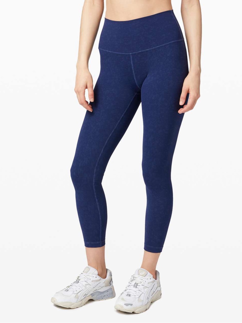 Lululemon Wunder Under High-Rise Tight *Spray 25" Indigo Spray Mineral Blue 10